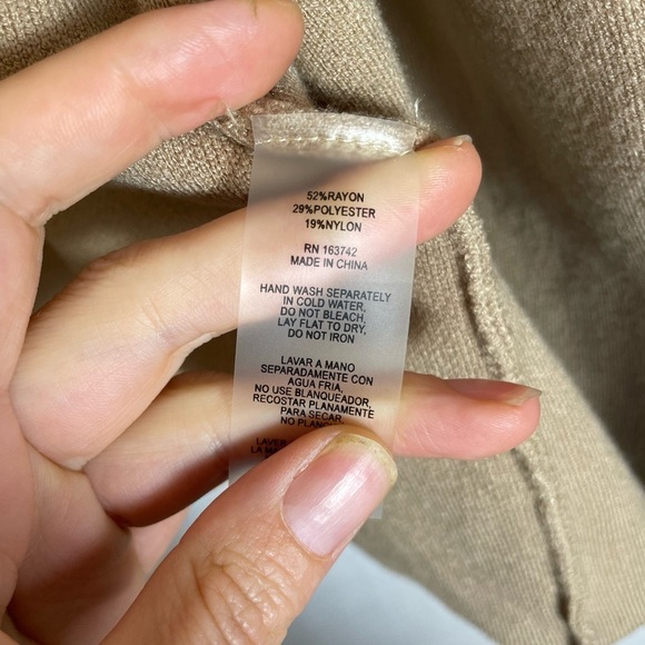 Max studio collared open cardigan size small - Picture 4 of 4